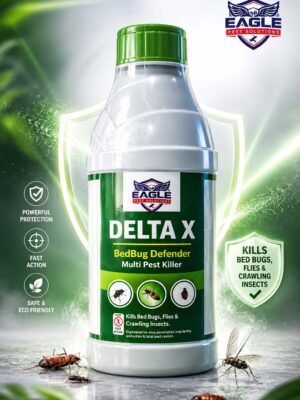 Delta X BedBug Defender – Multi Pest Killer for Bed Bugs, Flies & Crawling Insects